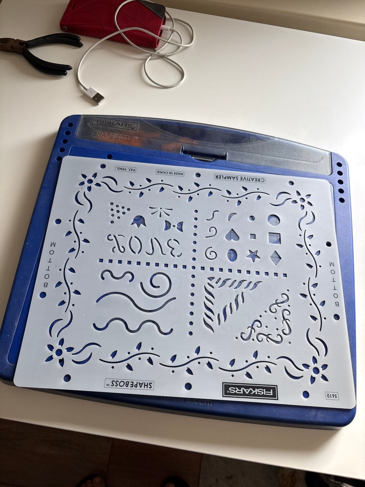 Fiskars ShapeBoss Creative Sampler sjabloon, Ophalen, Gebruikt, Overige thema's, Gereedschap of Toebehoren