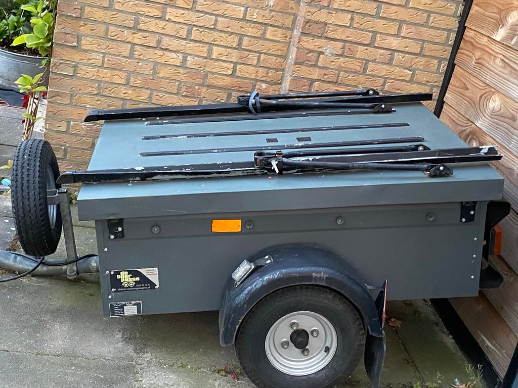 Compacte aanhanger, bagagewagen, Auto diversen, Ophalen of Verzenden, Gebruikt