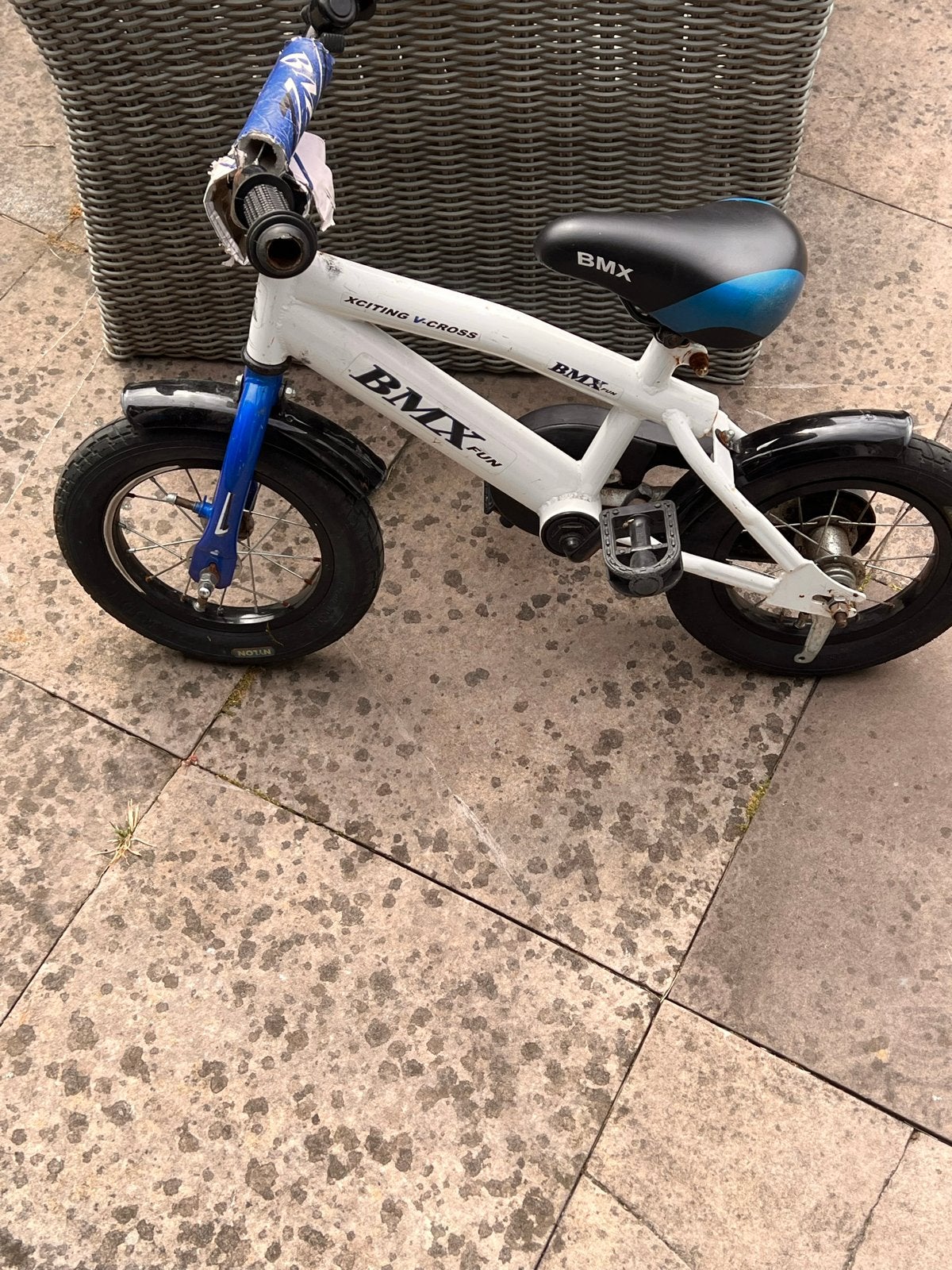 BMX crosfietsje - Gebruikt maar in goede staat, Fietsen en Brommers, Ophalen, Gebruikt, Staal, Velgrem