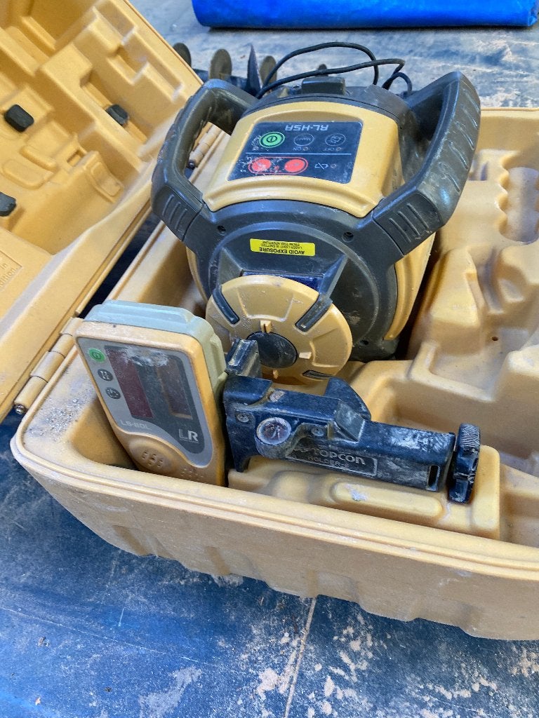 topcon laser, Ophalen of Verzenden, Gebruikt