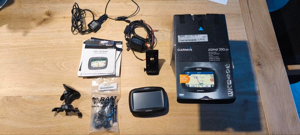 Garmin zumo 390 lm motor navigatie, Ophalen, Zo goed als nieuw