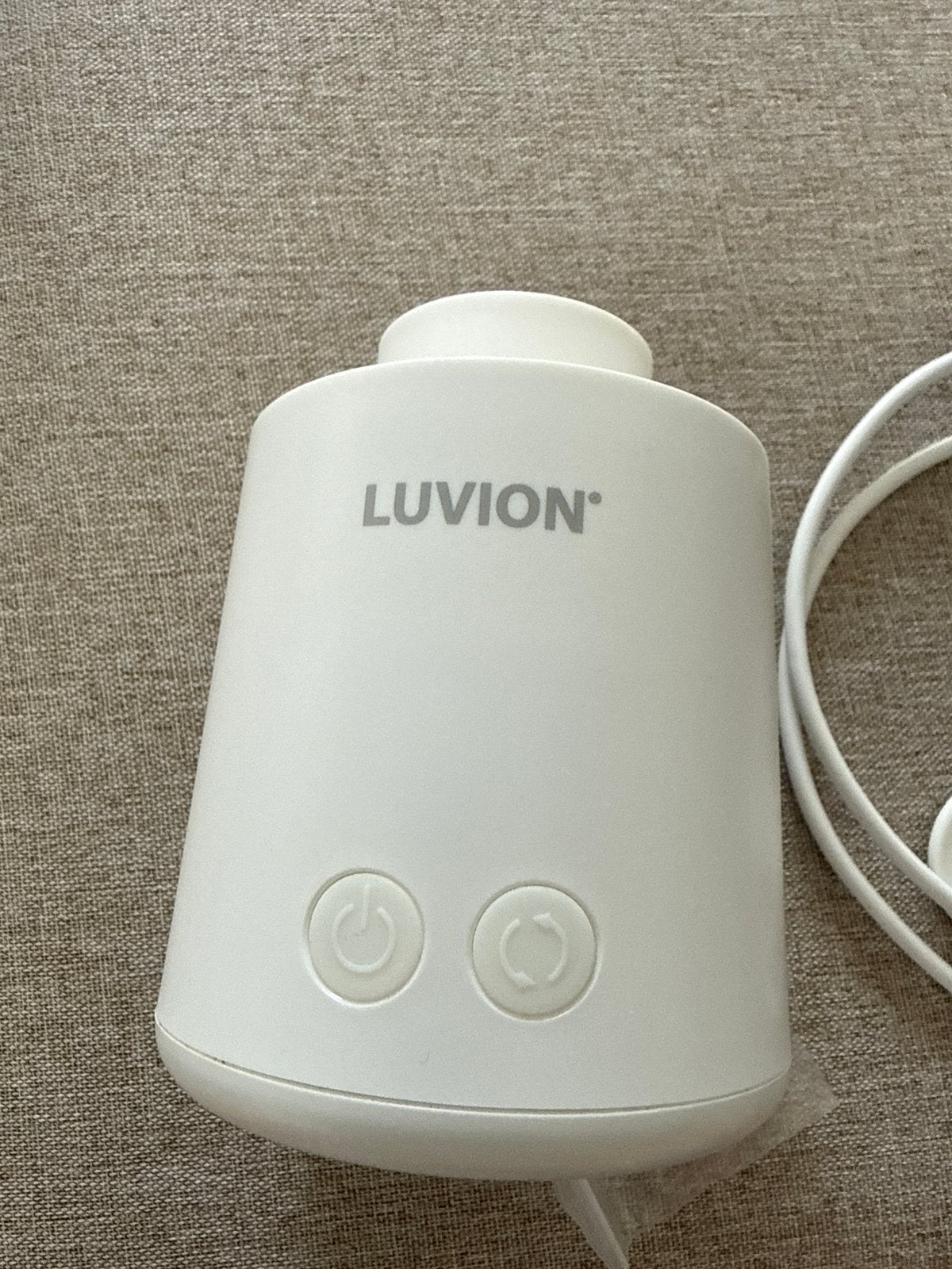 Luvion Ultra Pro Draagbare Flessenwarmer - Zo goed als nieuw, Flessen- of potjesverwarmer, Luvion, Ophalen of Verzenden, Zo goed als nieuw
