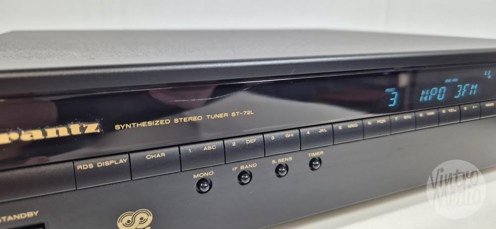 Marantz ST-72L Tuner | Radio | FM | AM | RDS | Garantie, Ophalen of Verzenden, Refurbished
