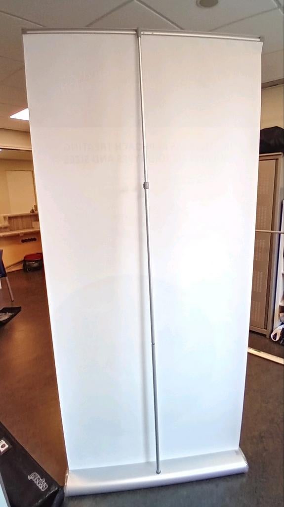 Roll-up Banner met lamp - Expand, Ophalen of Verzenden, Zo goed als nieuw