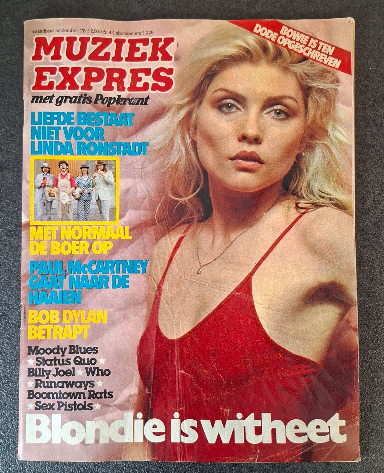 Muziek Expres (Maandblad) September 1978 Compleet Vintage, Ophalen of Verzenden, 1960 tot 1980, Tijdschrift