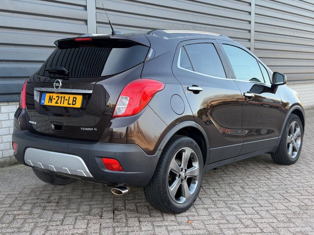 Opel Mokka 1.4 T Edition 4x4 140PK XENON CAMERA CRUISE, Auto's, Opel, Euro 5, Gebruikt, 4 cilinders, Bruin