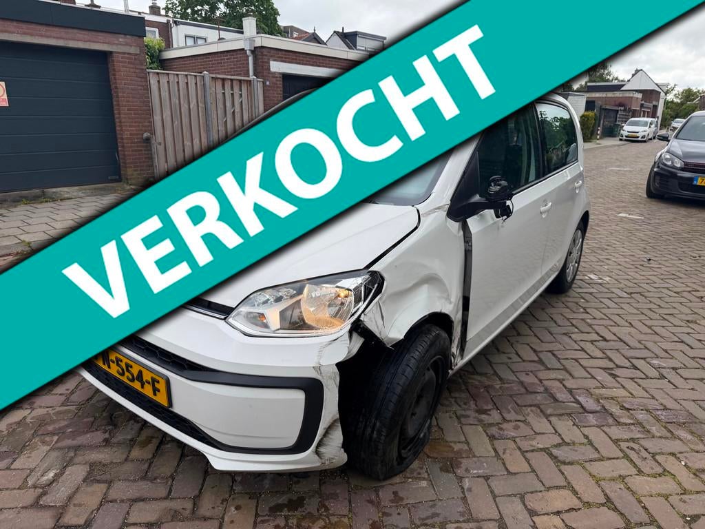 Volkswagen Up! 1.0 BMT move up! NAP, Auto diversen, Volkswagen, Wit, Handgeschakeld, 999 cc