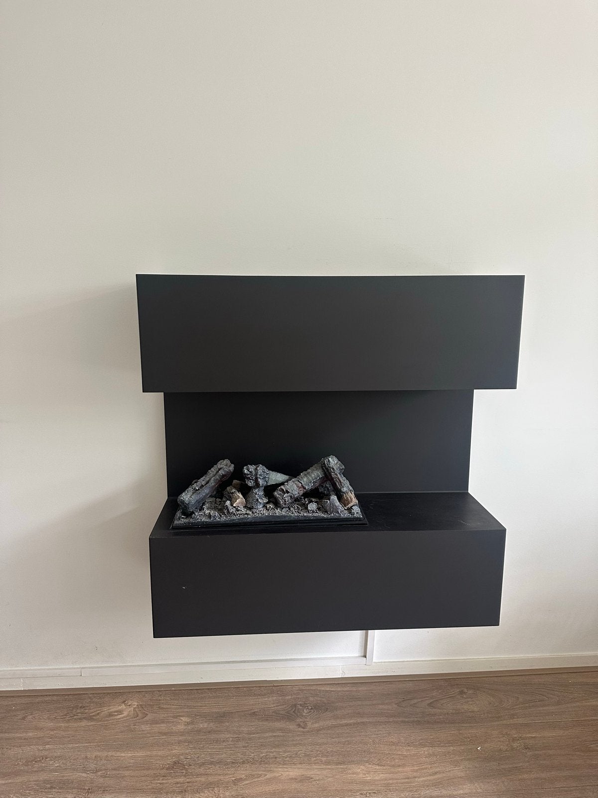 Moderne elektrische sfeerhaard - wandmodel, Ophalen, Gebruikt, Hangende haard, Elektrische haard