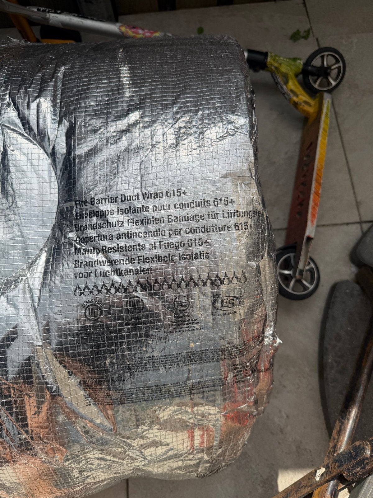 3M Fire Barrier Duct Wrap 615+ isolatie, Overige materialen, Nieuw, 15 m² of meer, Muurisolatie