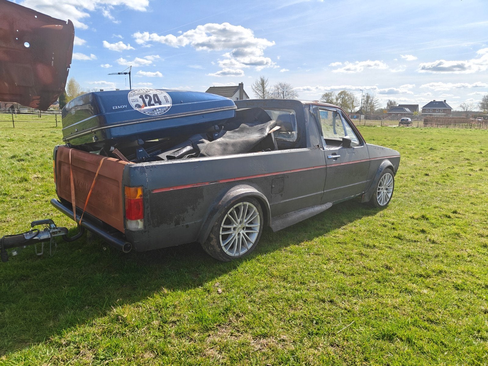 Volkswagen Caddy mk1 Pickup (project/onderdelen), Auto-onderdelen, Carrosserie en Plaatwerk, Ophalen of Verzenden, Gebruikt, Volkswagen