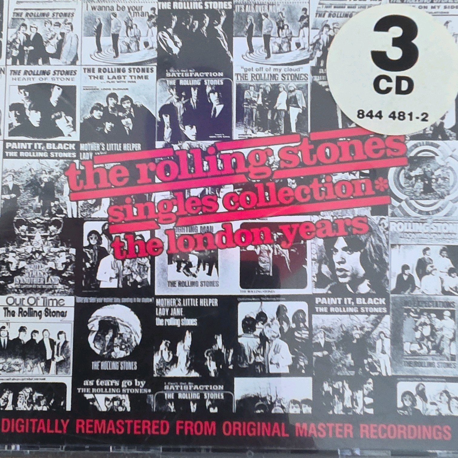 The Rolling Stones Singles Collection The London Years 3CD, Ophalen of Verzenden, Gebruikt