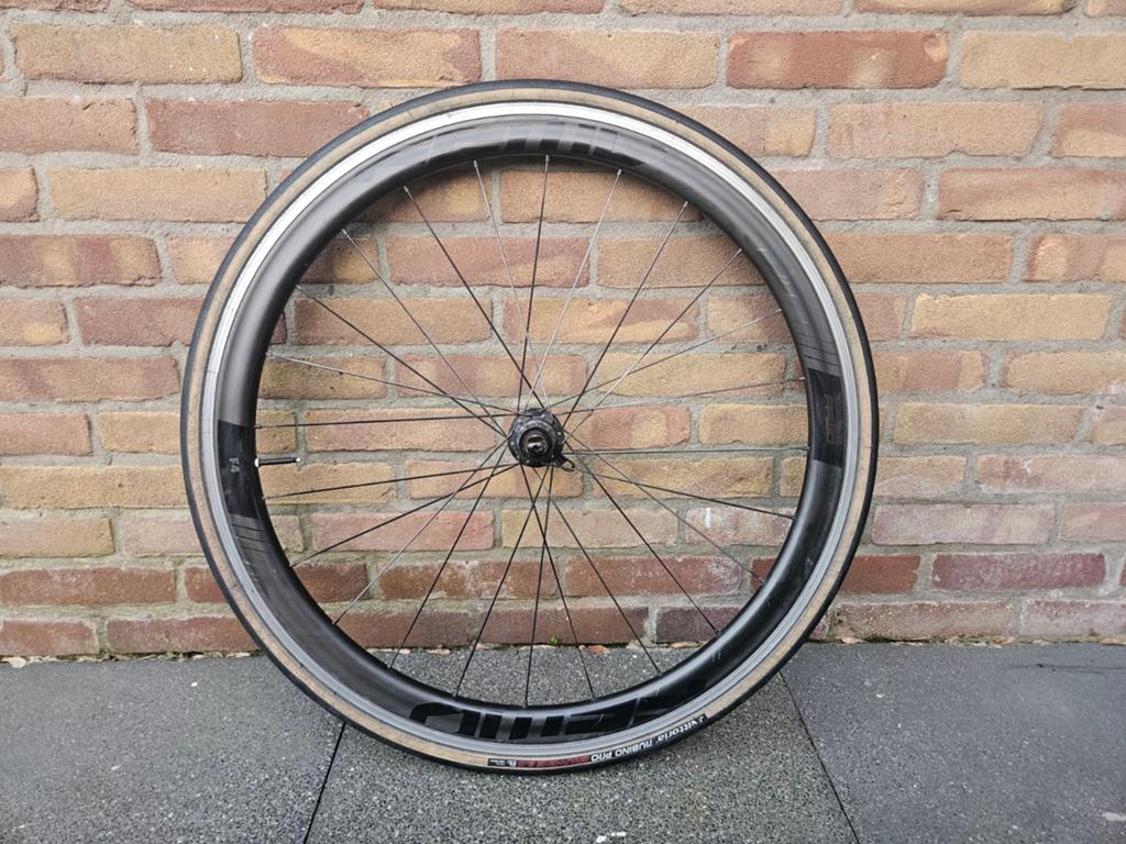 Ffwd F4 carbon achterwiel, Wiel, Ophalen of Verzenden, Zo goed als nieuw, Racefiets