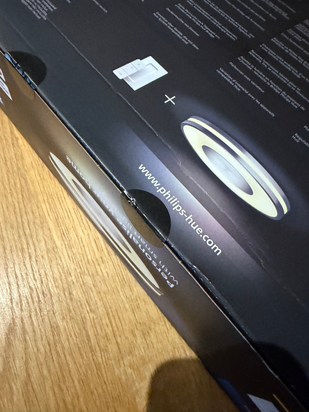 Philips Hue Being Plafondlamp Zilver incl. Afstandsbediening, Ophalen, Zilver, Modern, Overige fittingen