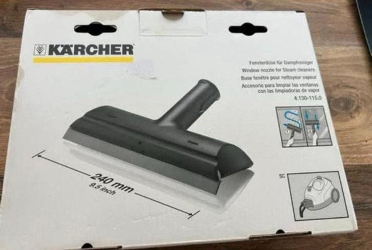 Kärcher Window Tool voor stoomreinigers Nieuw in doos, Ophalen of Verzenden, Raamwisser of Trekker