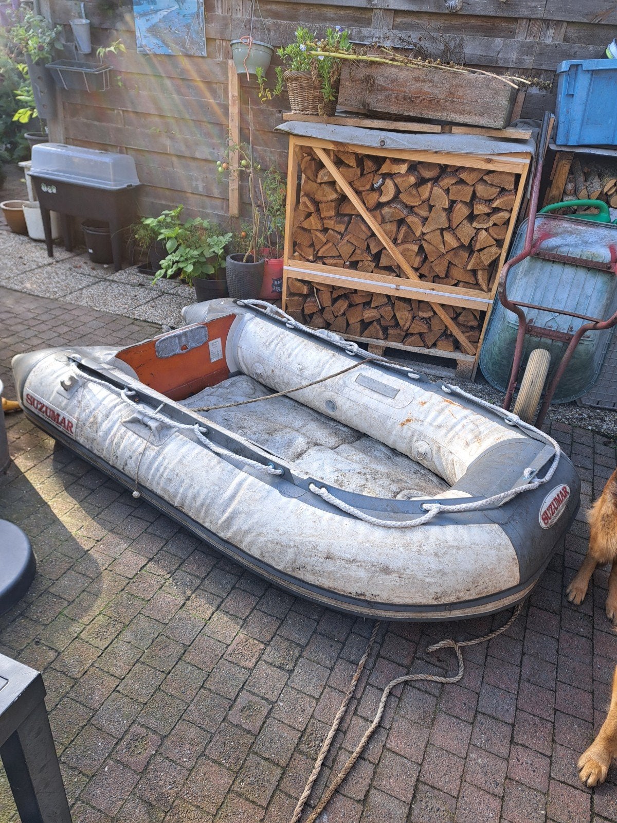 Rubberboot, Watersport en Boten, Ophalen, Gebruikt, Overige typen, Motorboot