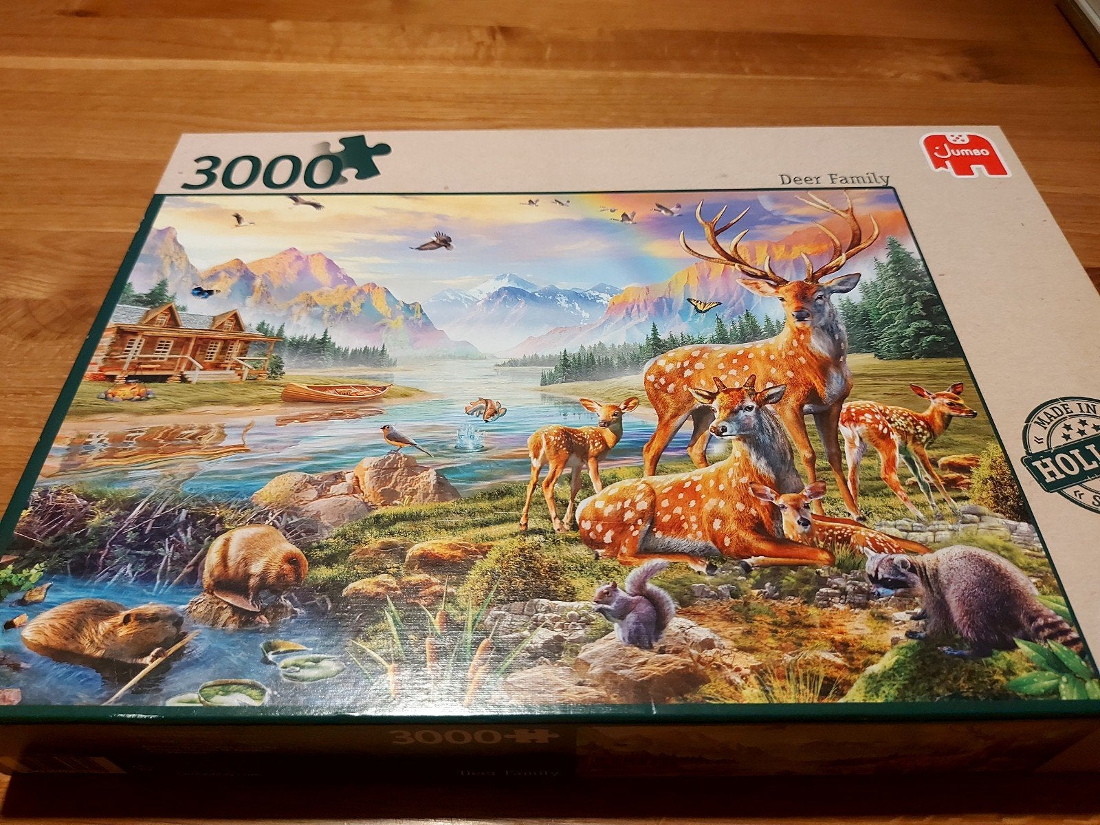 Puzzel 3000 stuks, Ophalen, Meer dan 1500 stukjes