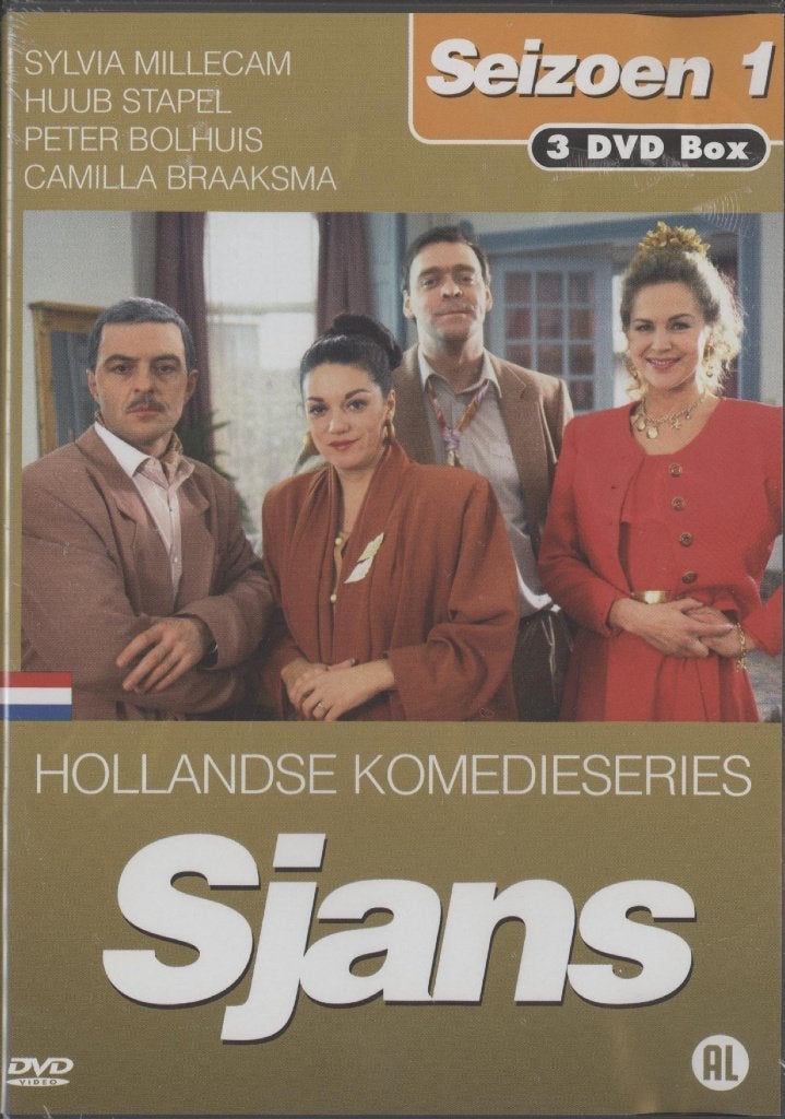 60) Sjans, seiz 1 (3 disc) met Sylvia Millecam & Huub Stapel, Alle leeftijden, Ophalen of Verzenden, Gebruikt, Komedie