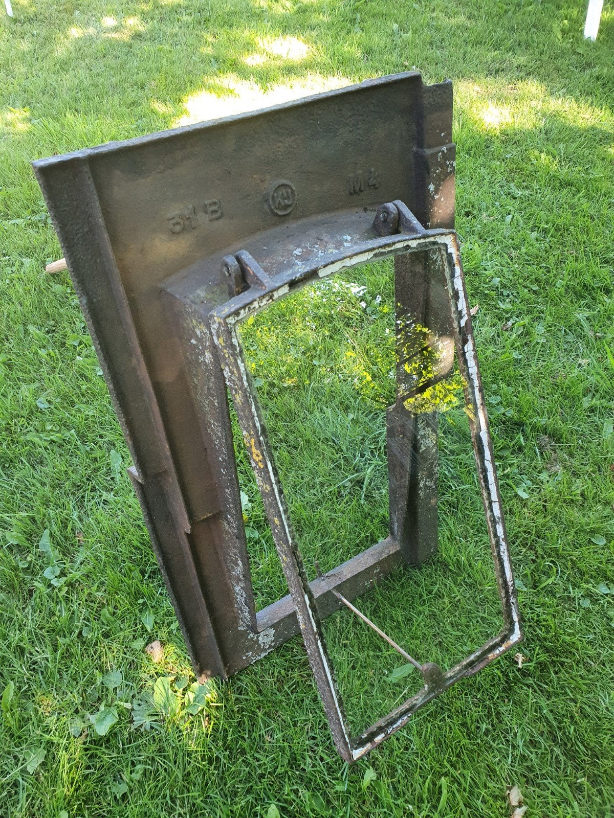 Te koop klassiek dakraam. Oud schuur dakraam gietijzer., Gebruikt, Minder dan 80 cm, Minder dan 80 cm, Ophalen of Verzenden