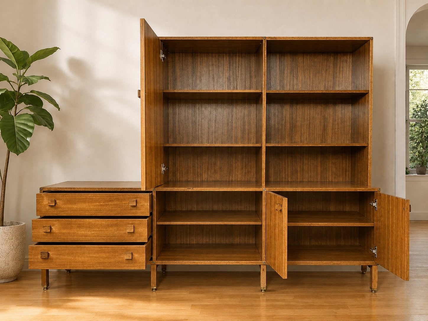 Prachtige originele modulaire wandkast van het merk topform, Vintage, Vintage, Ophalen of Verzenden, Zo goed als nieuw