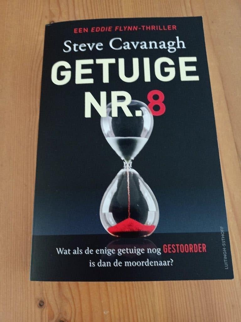 thriller, getuige nr.8, Ophalen of Verzenden, Zo goed als nieuw, Steven Cavanagh