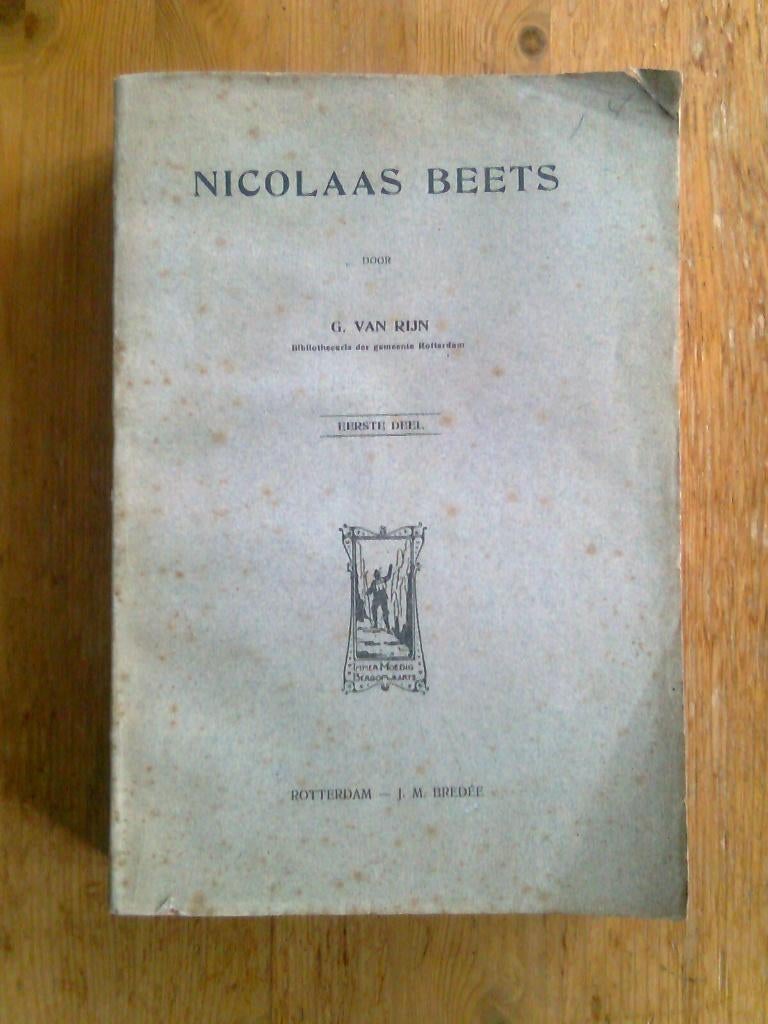 Nicolaas Beets,  door G. van Rijn, Ophalen of Verzenden, Gelezen