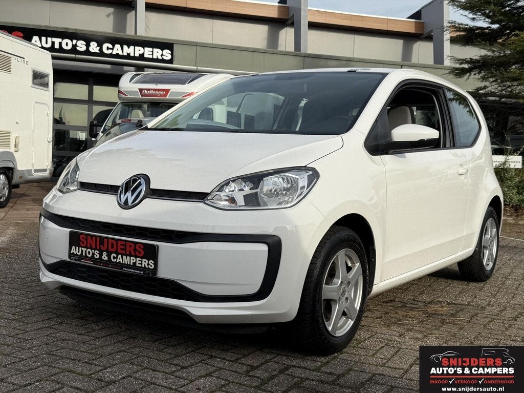 Volkswagen Up! in prima staat 6 maanden garantie, Voorwielaandrijving, Stof, Gebruikt, Start-stop-systeem
