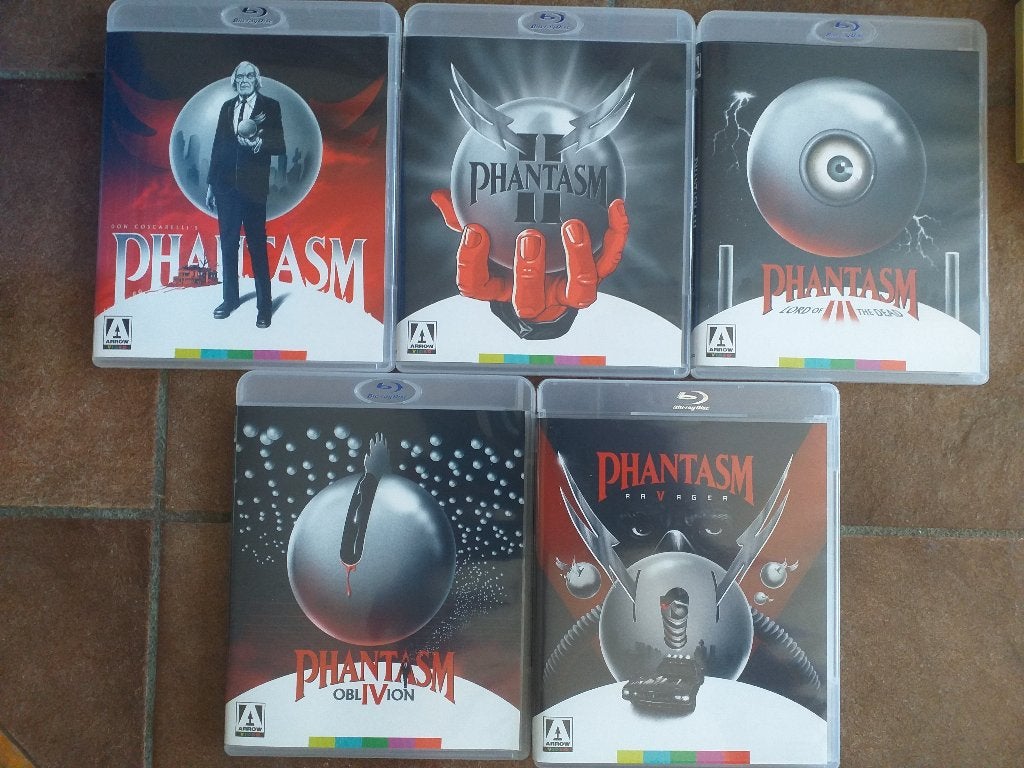 Phantasm 1 t/m 5 Bluray, Cd's en Dvd's, Blu-ray, Engels, Film, Engels, Ophalen of Verzenden