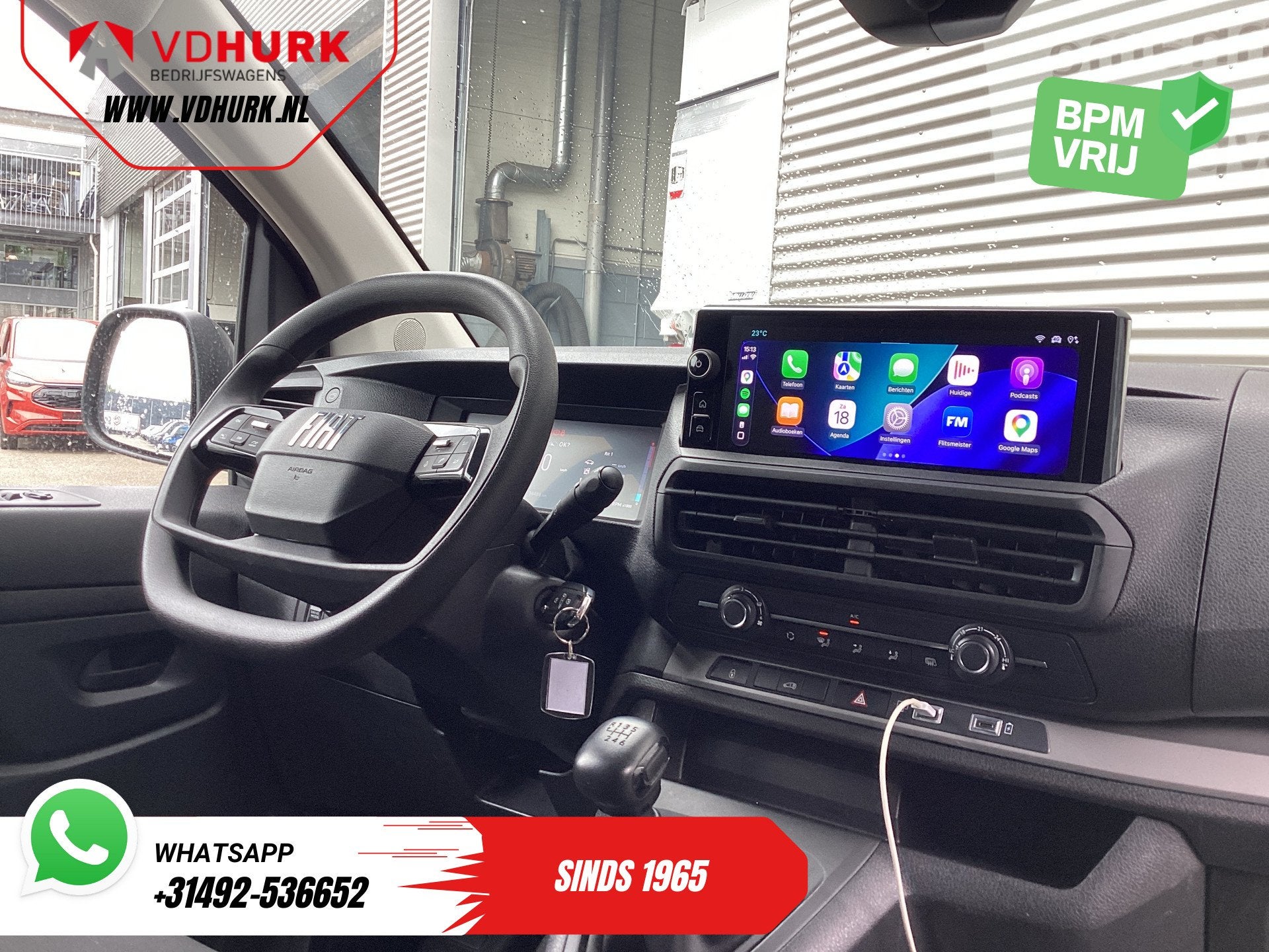 Fiat Scudo Fiat Scudo 2.0 HDI 145 pk Aut. L2 Virtual Cockpit, 145 pk, Stof, Gebruikt, 4 cilinders