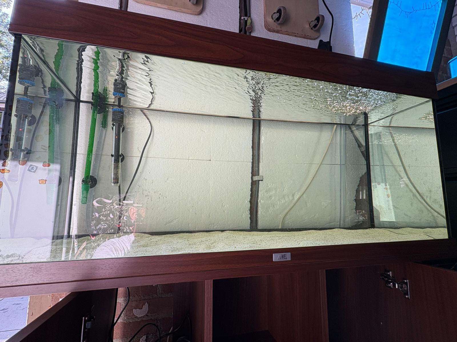 Juwel Rio 180 meubel verwarming eheimpomp verlichting, Dieren en Toebehoren, Ophalen, Zo goed als nieuw, Gevuld zoetwateraquarium