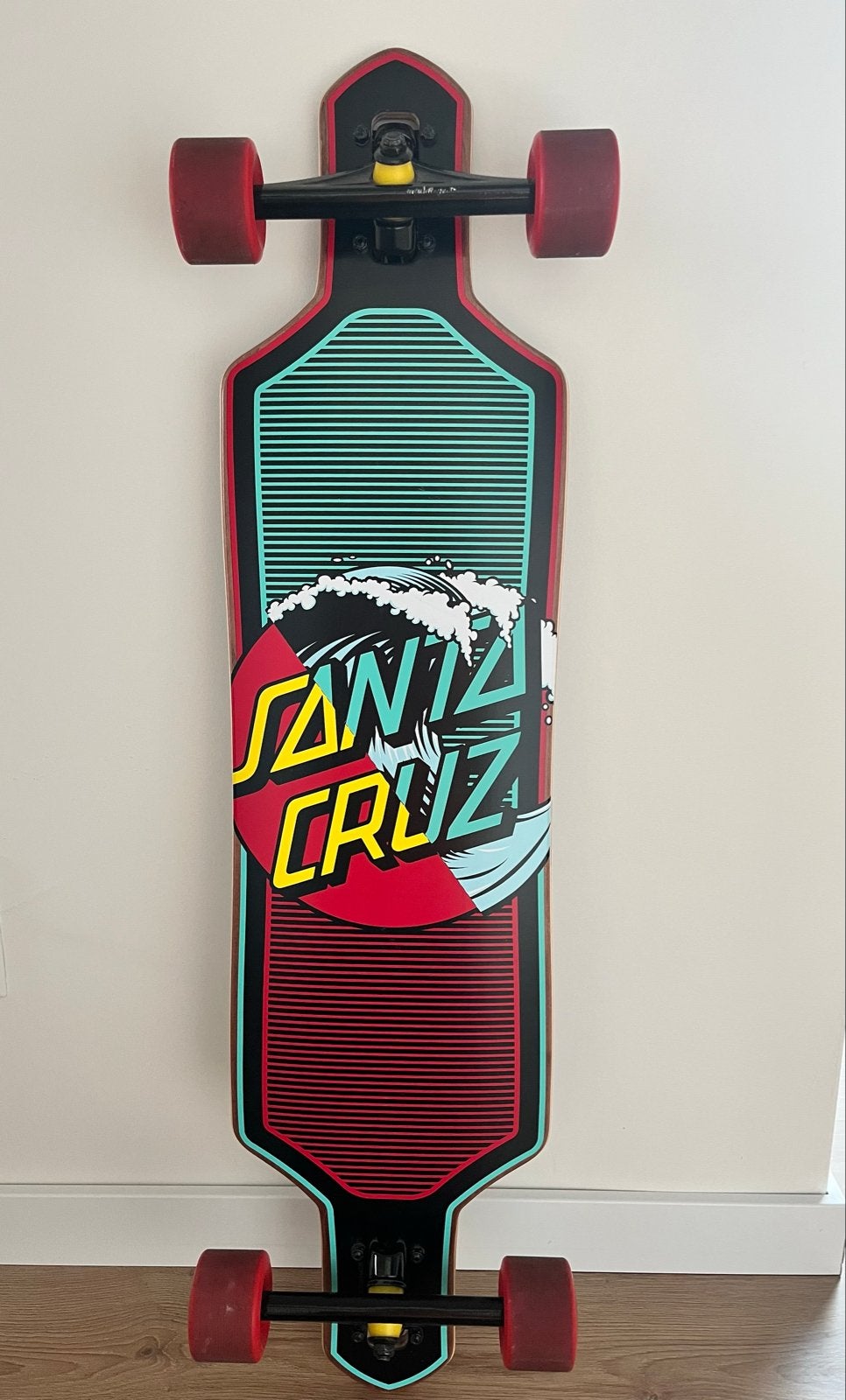 Santa Cruz Longboard - Zo goed als nieuw, Ophalen, Zo goed als nieuw, Skateboard, Longboard