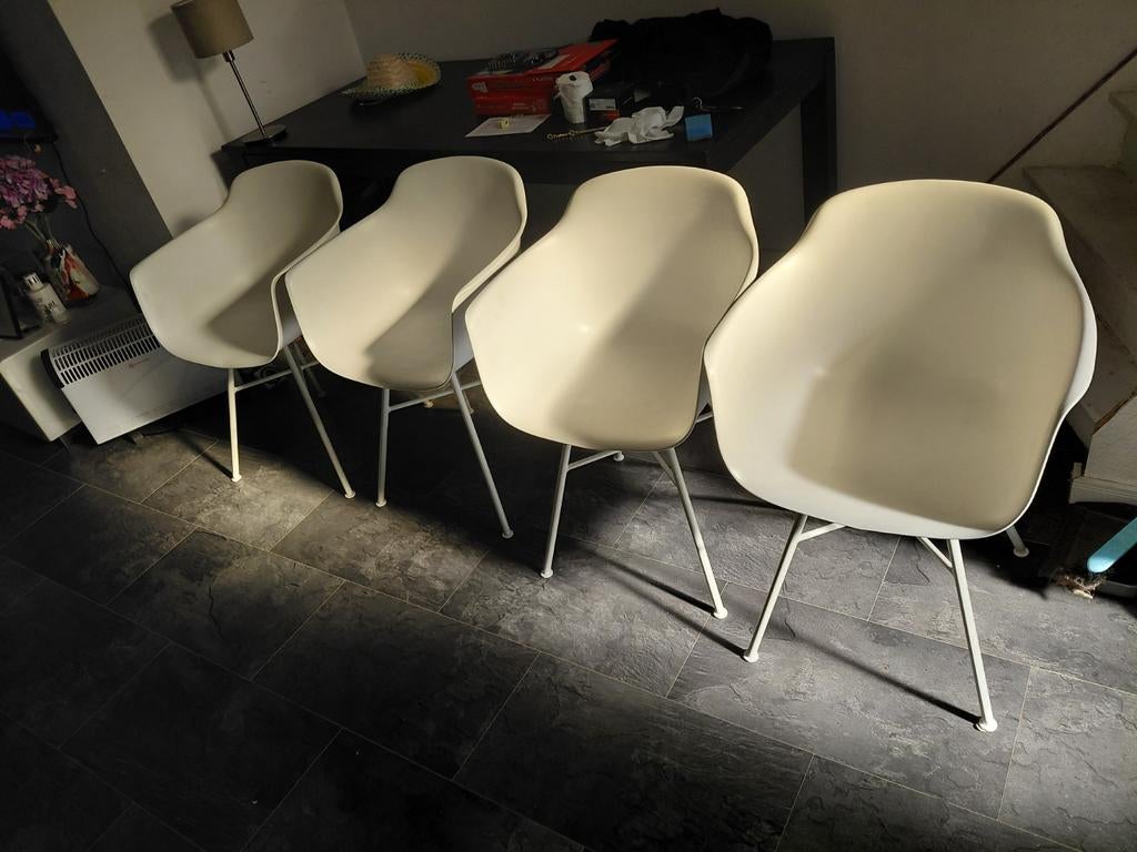 4 moderne eetstoelen, Ophalen, Vier
