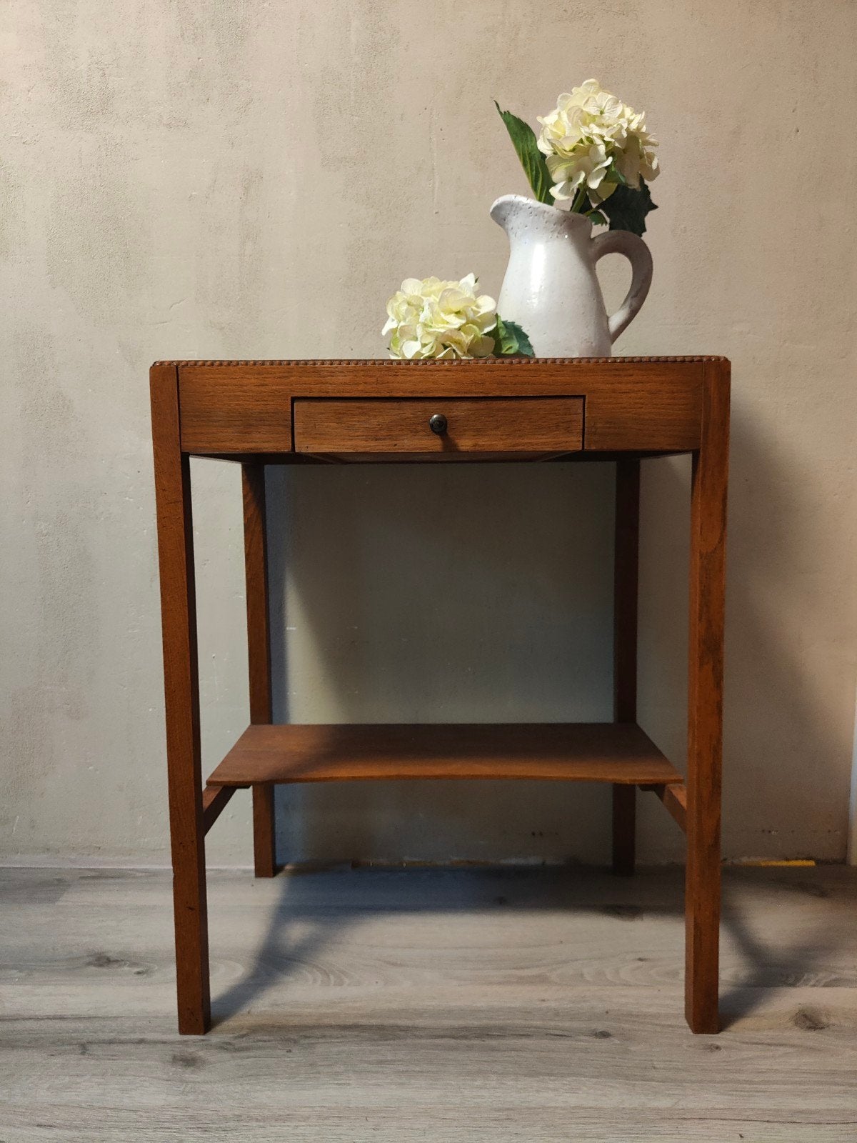 Authentieke Amsterdamse school kastje sidetable, Antiek en Kunst, Ophalen