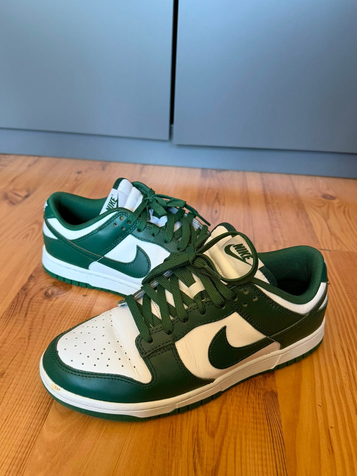 Nike dunk low green, Verzenden, Zo goed als nieuw, Overige kleuren