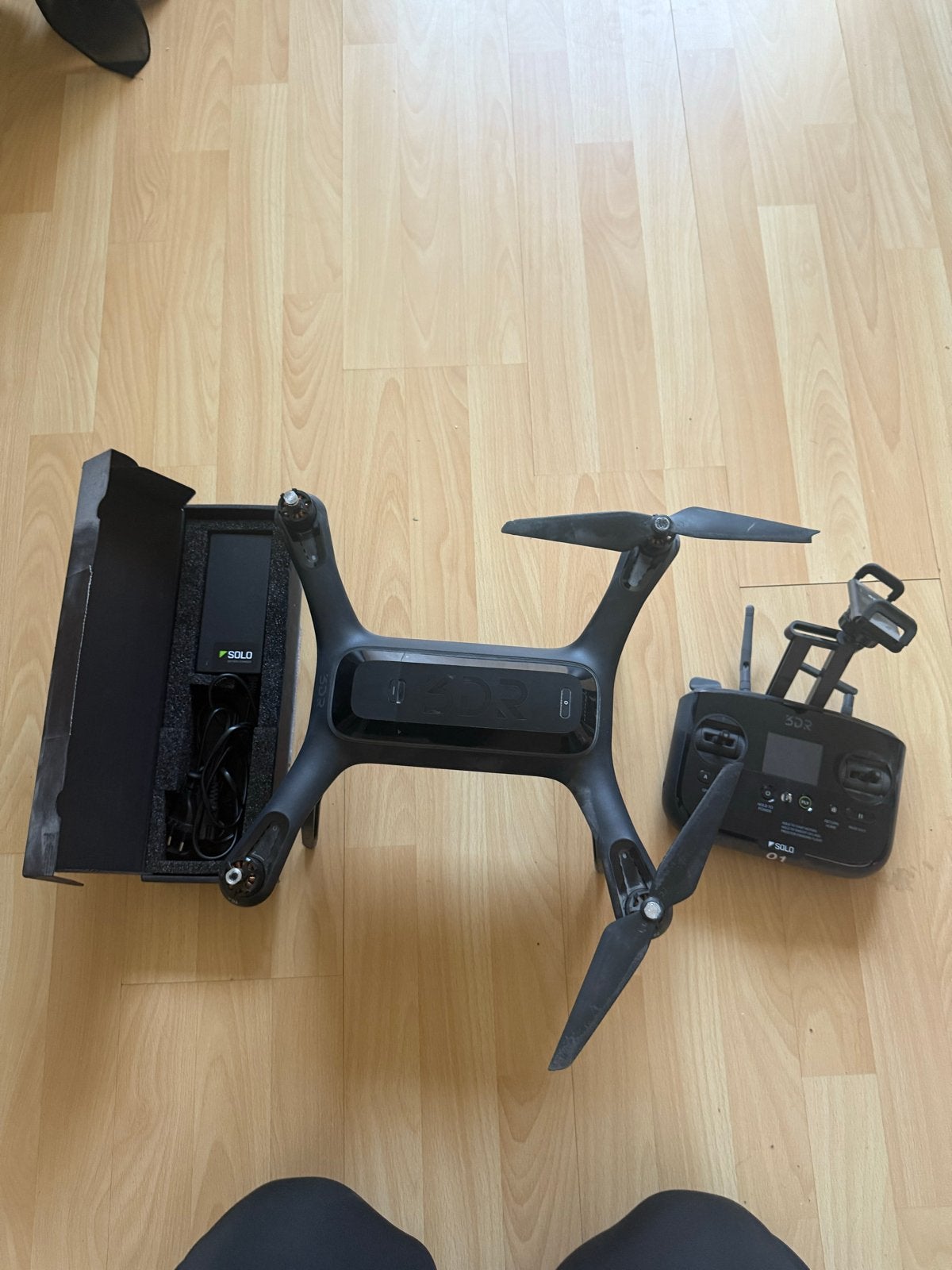 3DR Solo Drone met Controller en Oplader, Ophalen, Gebruikt, Cameradrone, Overige merken