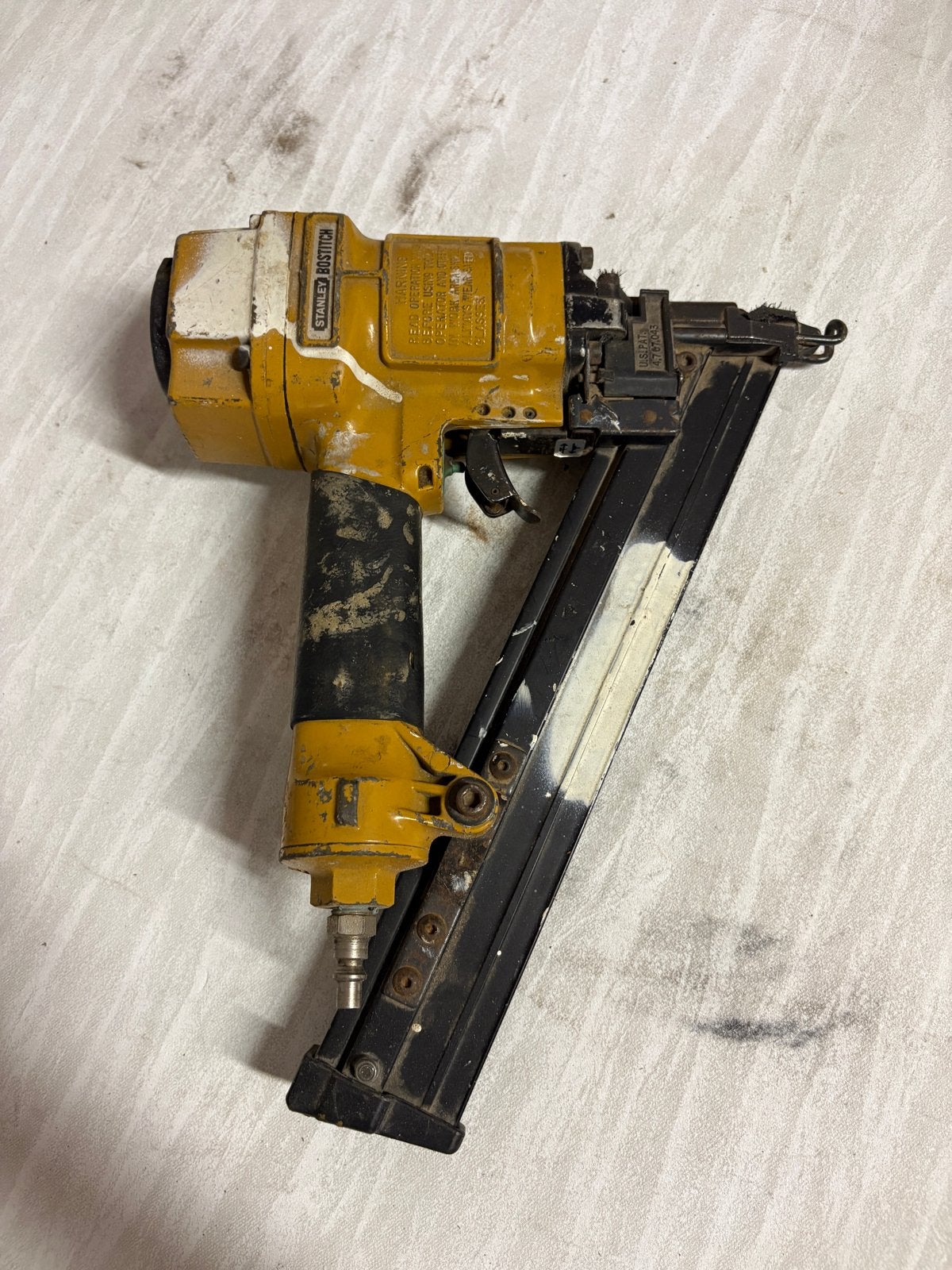 Stanley Bostitch tacker/nietmachine (werking onbekend), Ophalen of Verzenden, Gebruikt, Tacker/nietmachine, Stanley