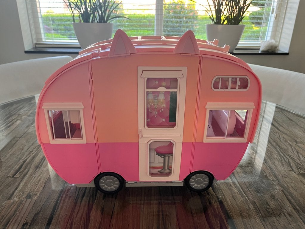 Speelgoed  camper nananadolls, Ophalen of Verzenden, Zo goed als nieuw