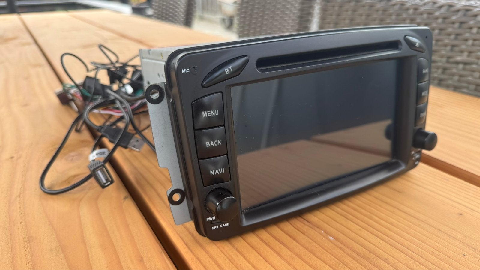Mercedes w203 radio, navigatie, dvd, Ophalen of Verzenden, Zo goed als nieuw