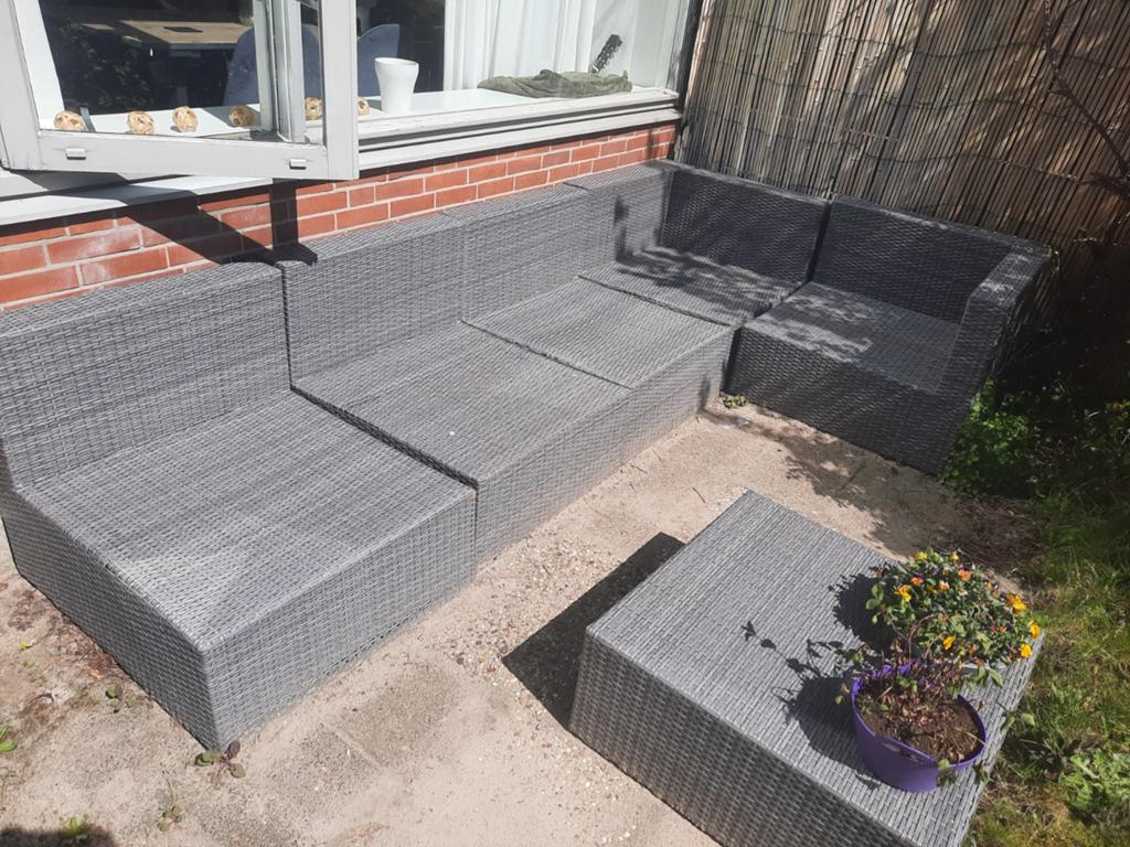 Lounge set, Ophalen, Gebruikt, Beton, Terrastegels