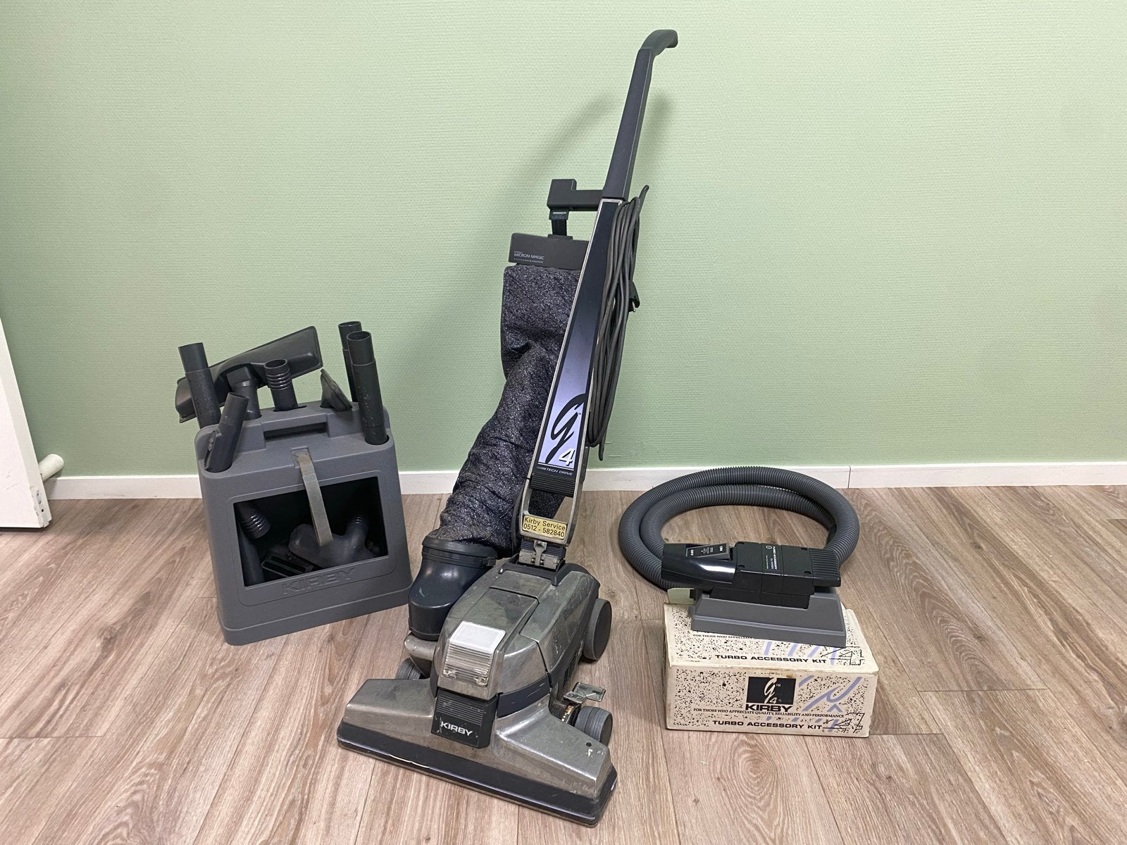 Kirby G4G Stofzuiger met accessoires - Krachtig en compleet, Gebruikt, Sledestofzuiger, Minder dan 1200 watt, Ophalen