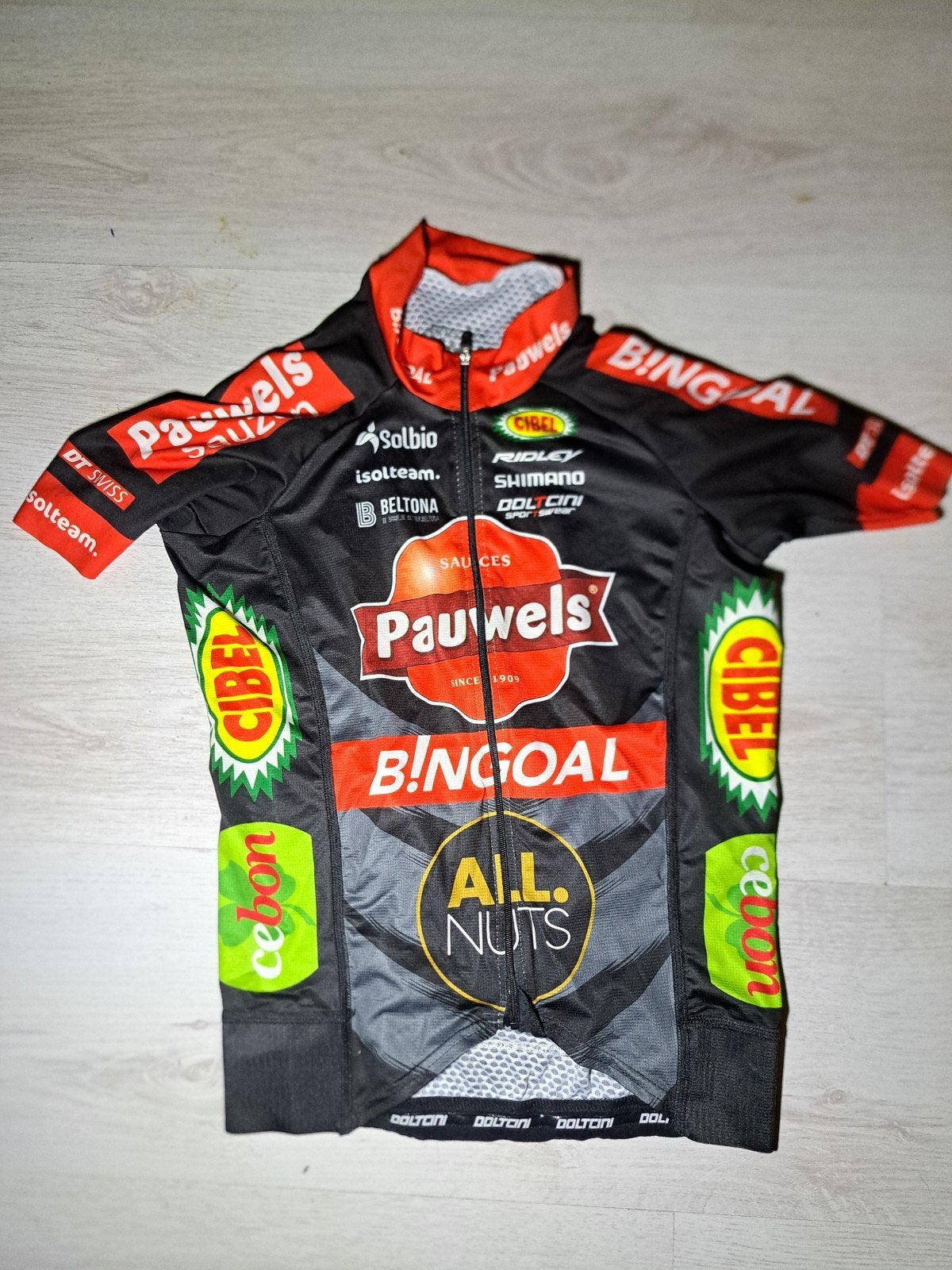 Pauwels Sauzen Bingoal Wielerkleding Set - Maat S, Ophalen of Verzenden