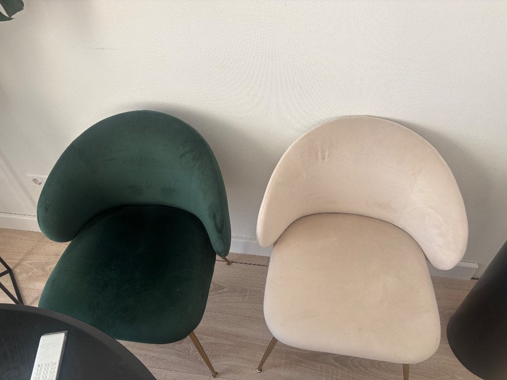 Westwing eetkamer stoelen, Ophalen, Overige kleuren, Zo goed als nieuw, Vier