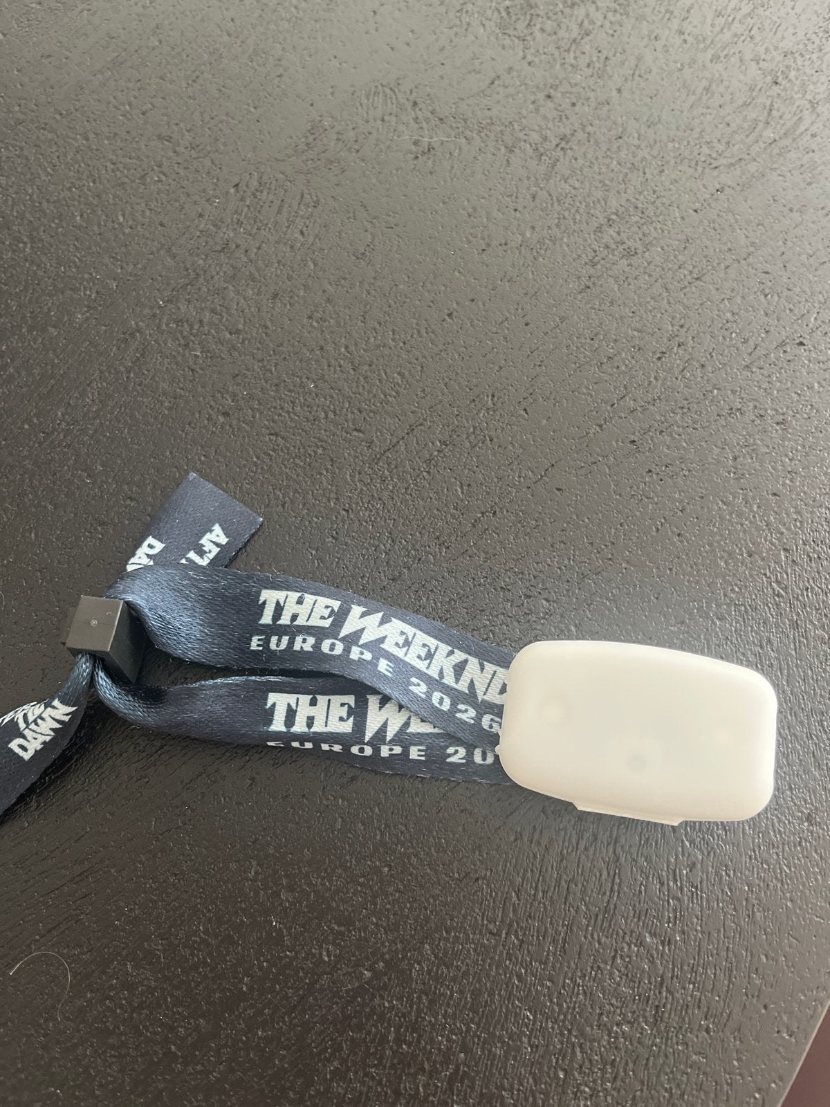 Polsbandje van The Weeknd concert, Tickets en Kaartjes, Eén persoon