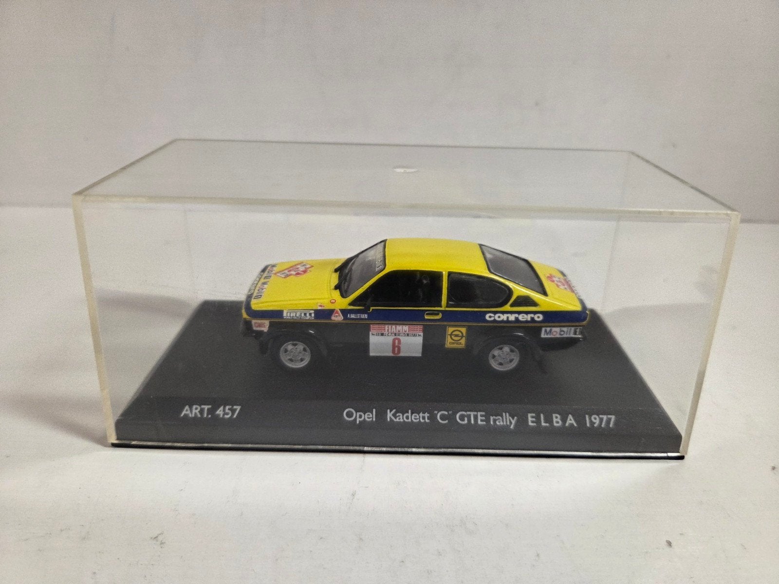 Detailcars Opel Kadett C GTE Rally ELBA 1977 1:43, Overige merken, Auto, ., Ophalen of Verzenden