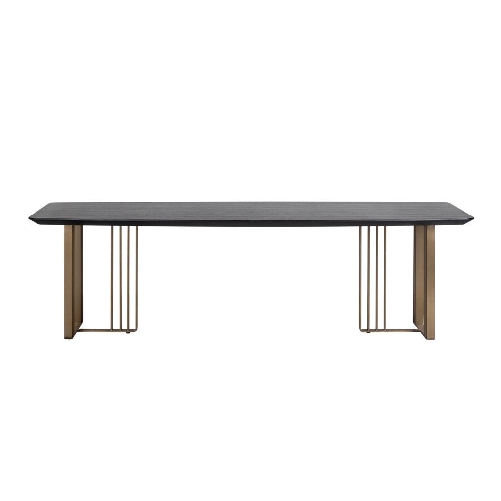 Richmond Eettafel Alexander Jones charcoal 220 (Maverick), Ophalen, 50 tot 100 cm, Vijf personen of meer, Rechthoekig