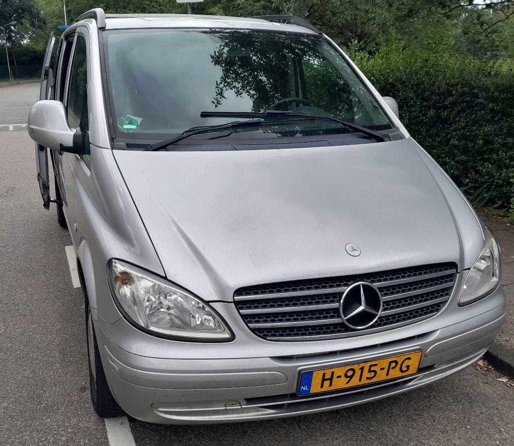 Mercedes Vito Camper115 CDI automaat, Caravans en Kamperen, Buscamper of Camperbus, Tot en met 2, Diesel, Particulier