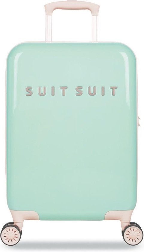 ✅NIEUW✅ SUITSUIT Fabulous Fifties koffer 55 cm Luminous Mint, 50 tot 60 cm, Hard kunststof, Ophalen of Verzenden, Nieuw