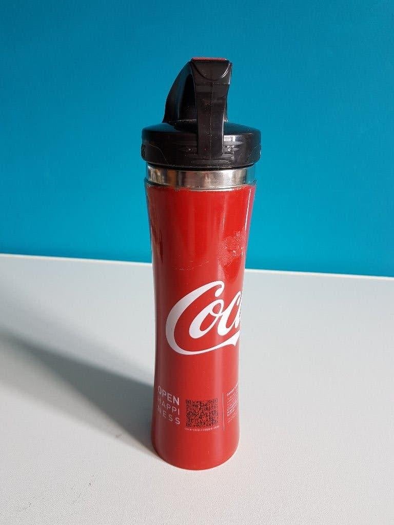 Coca-Cola drinkbeker, ca, 25,5 cm. hoog, gebruikt, Ophalen of Verzenden