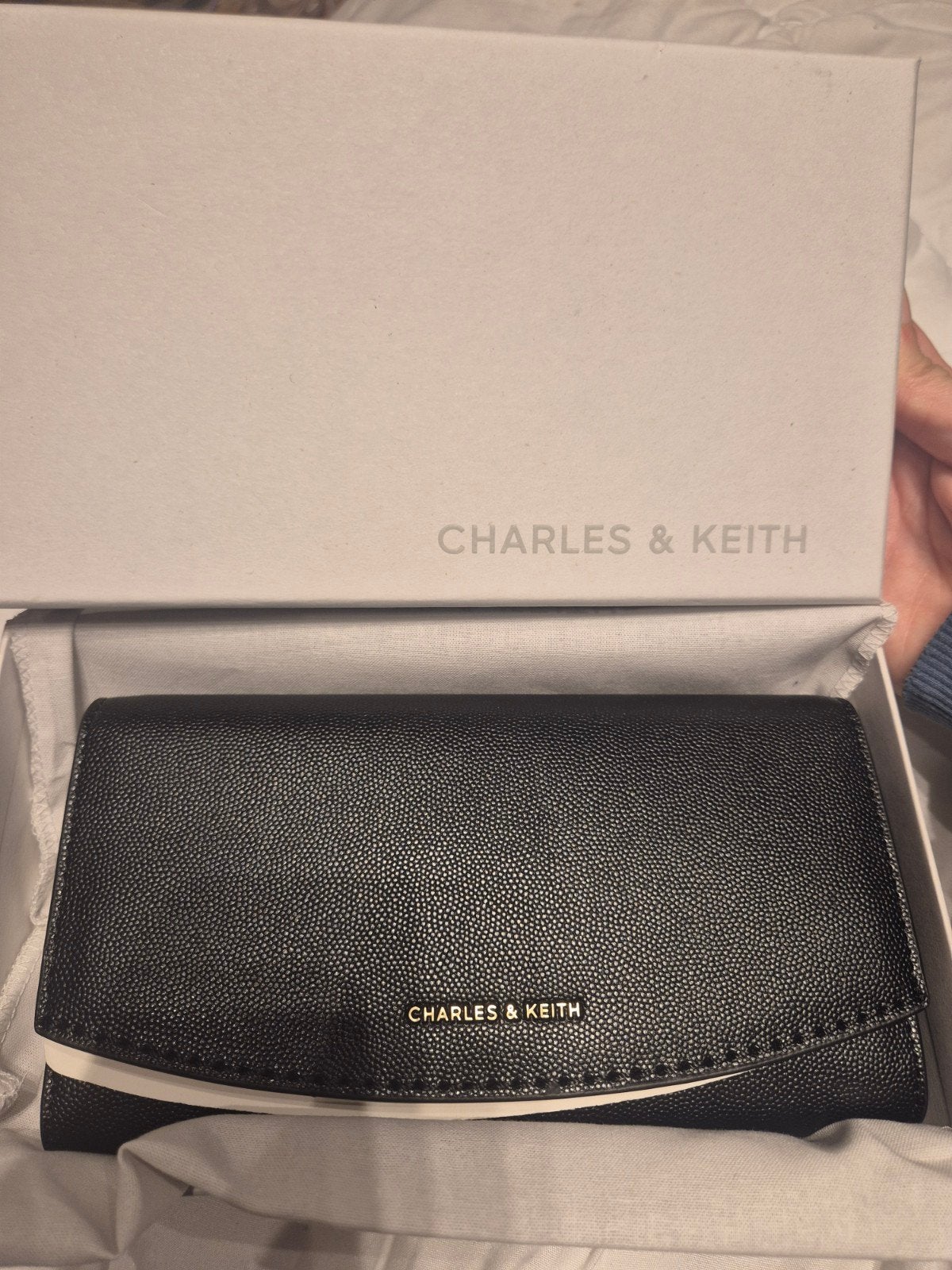 Charles & Keith portemonnee zwart, Ophalen, Nieuw, Zwart, Overige merken
