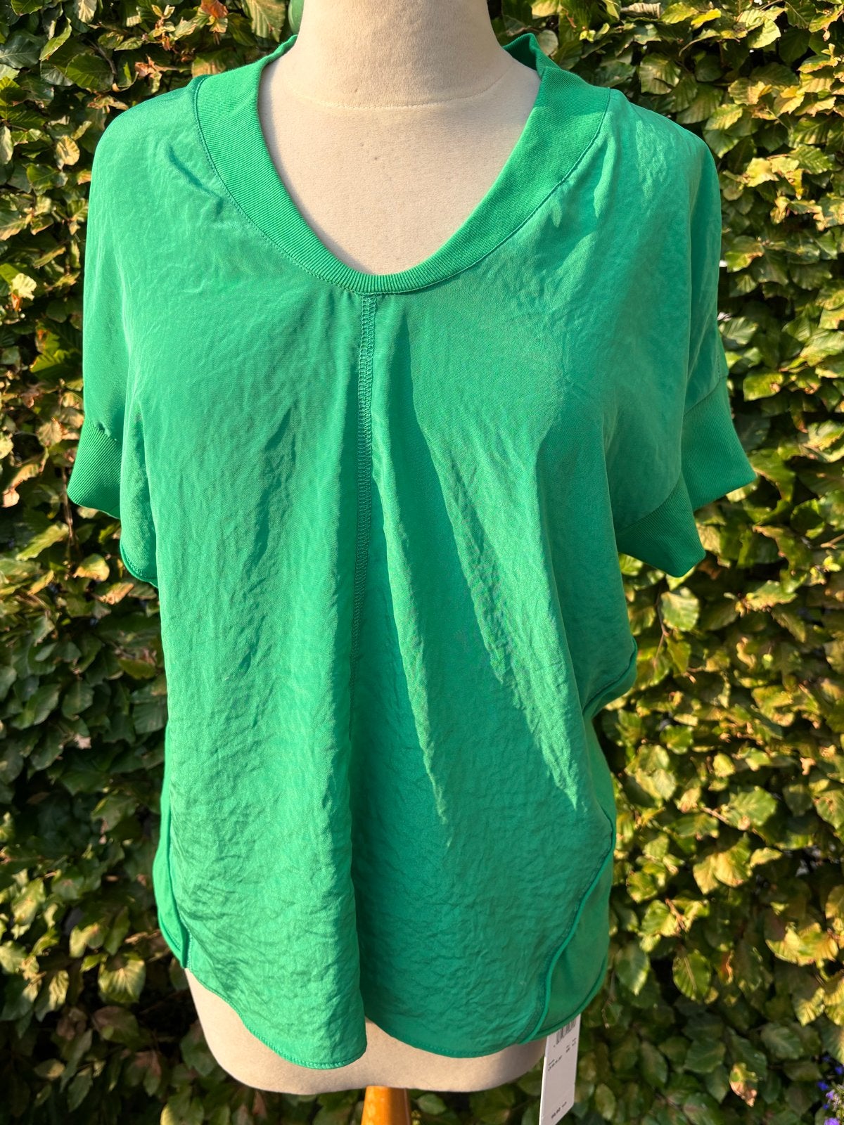 Marccain groene blouse maat 36, Verzenden, Nieuw, Maat 36 (S), Groen
