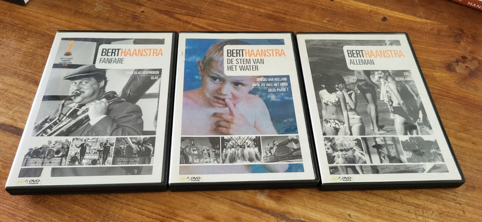 3x Bert Haanstra DVD Fanfare, De Stem van het Water,, Ophalen, Gebruikt, Alle leeftijden, Nederlands